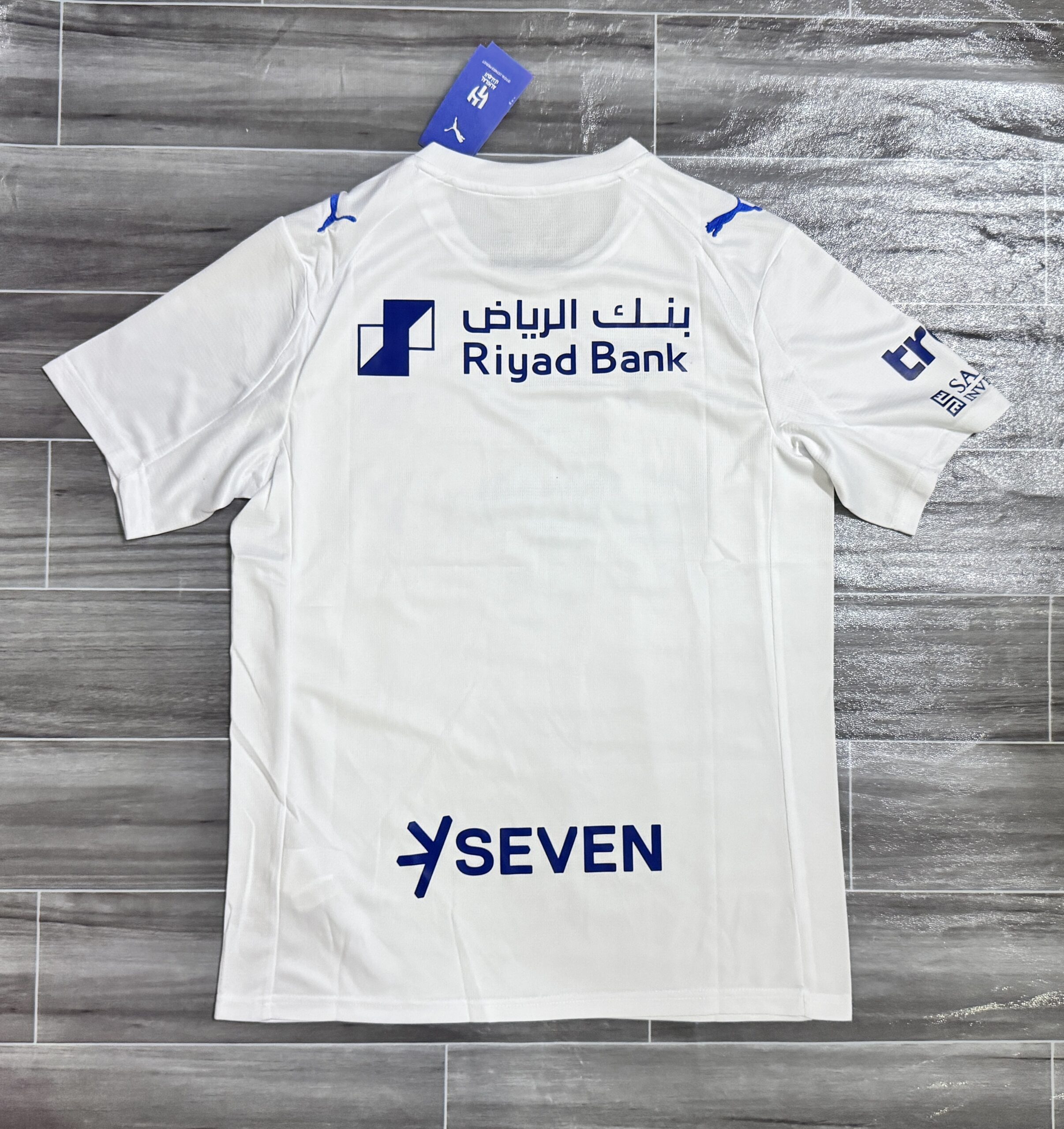 Al Hilal 25/26 Away Kit – Sleek White & Blue – Saudi Powerhouse - Image 2