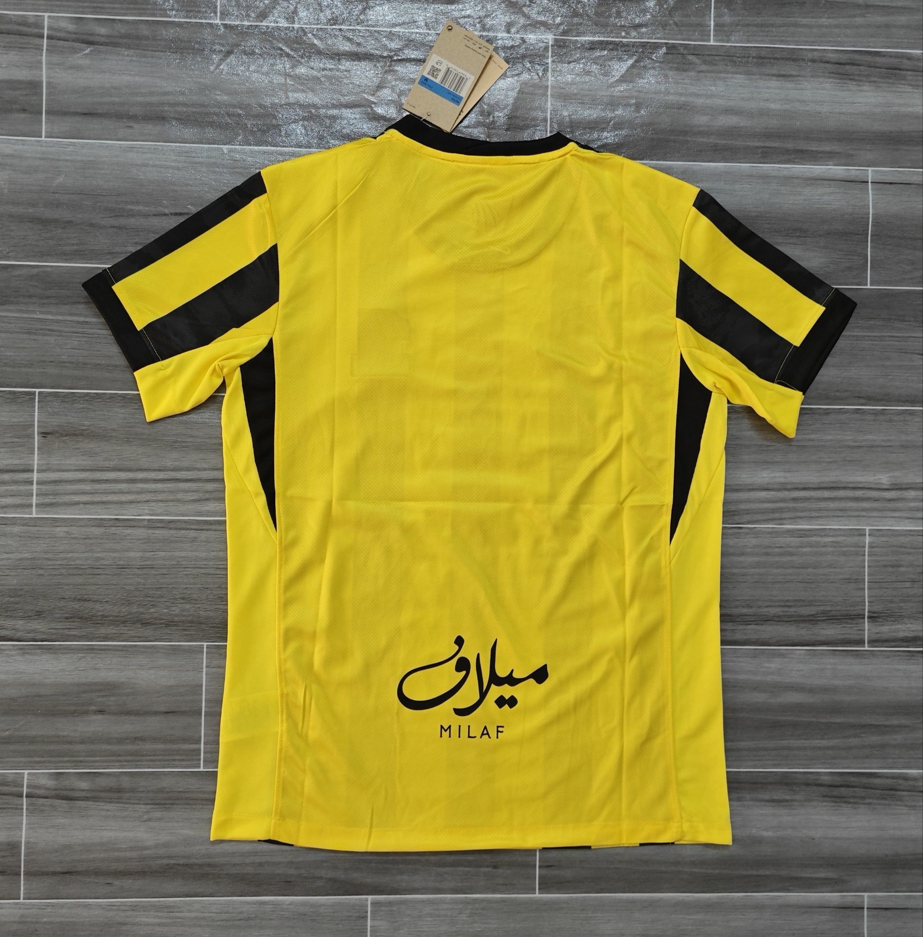 ⚫ Al Ittihad FC Home Jersey 25/26 | Official Edition ⚽ - Image 2