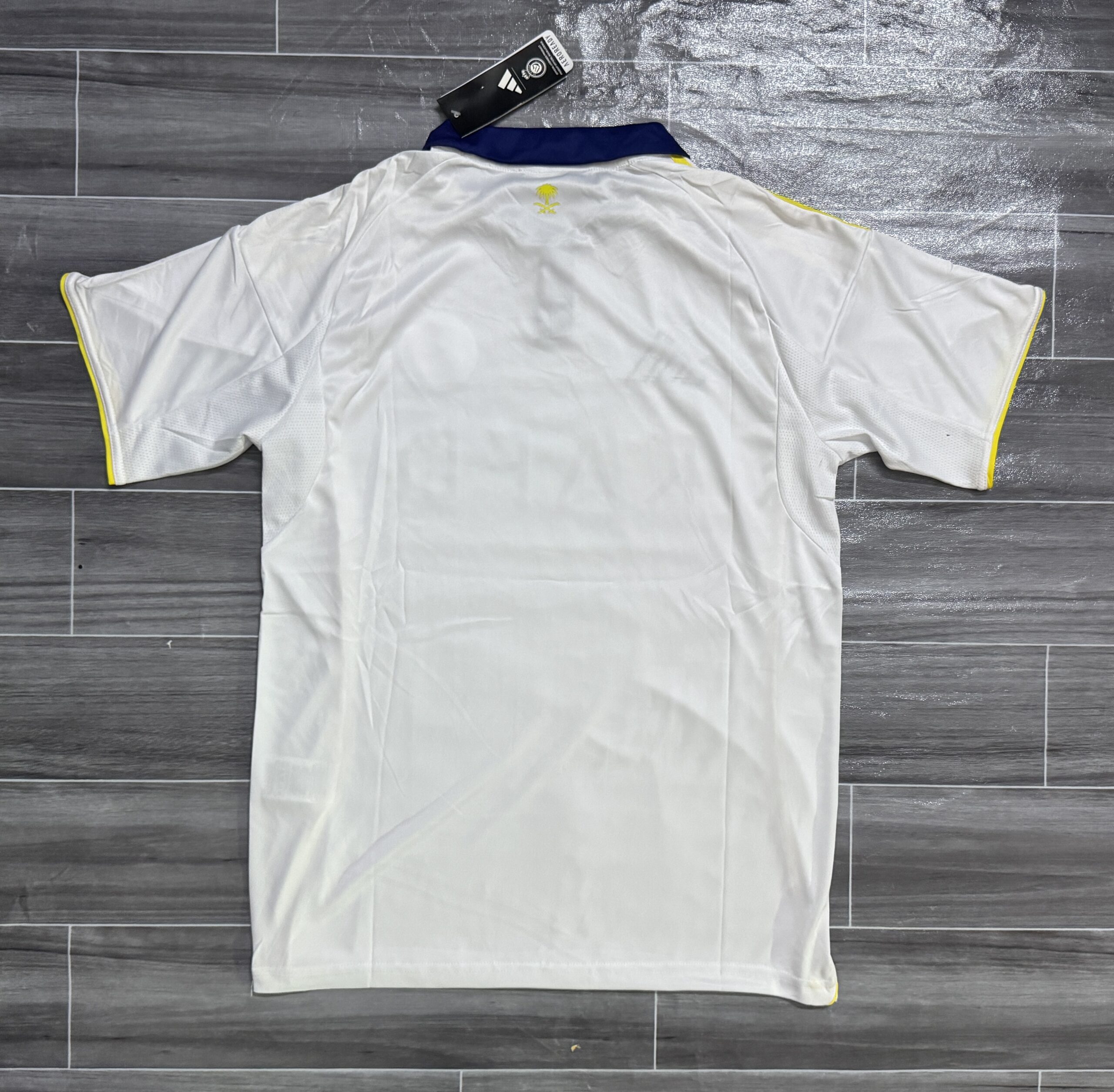 Al Nassr FC Away Jersey 2025/26 – White & Navy Edition – Adidas Replica - Image 2