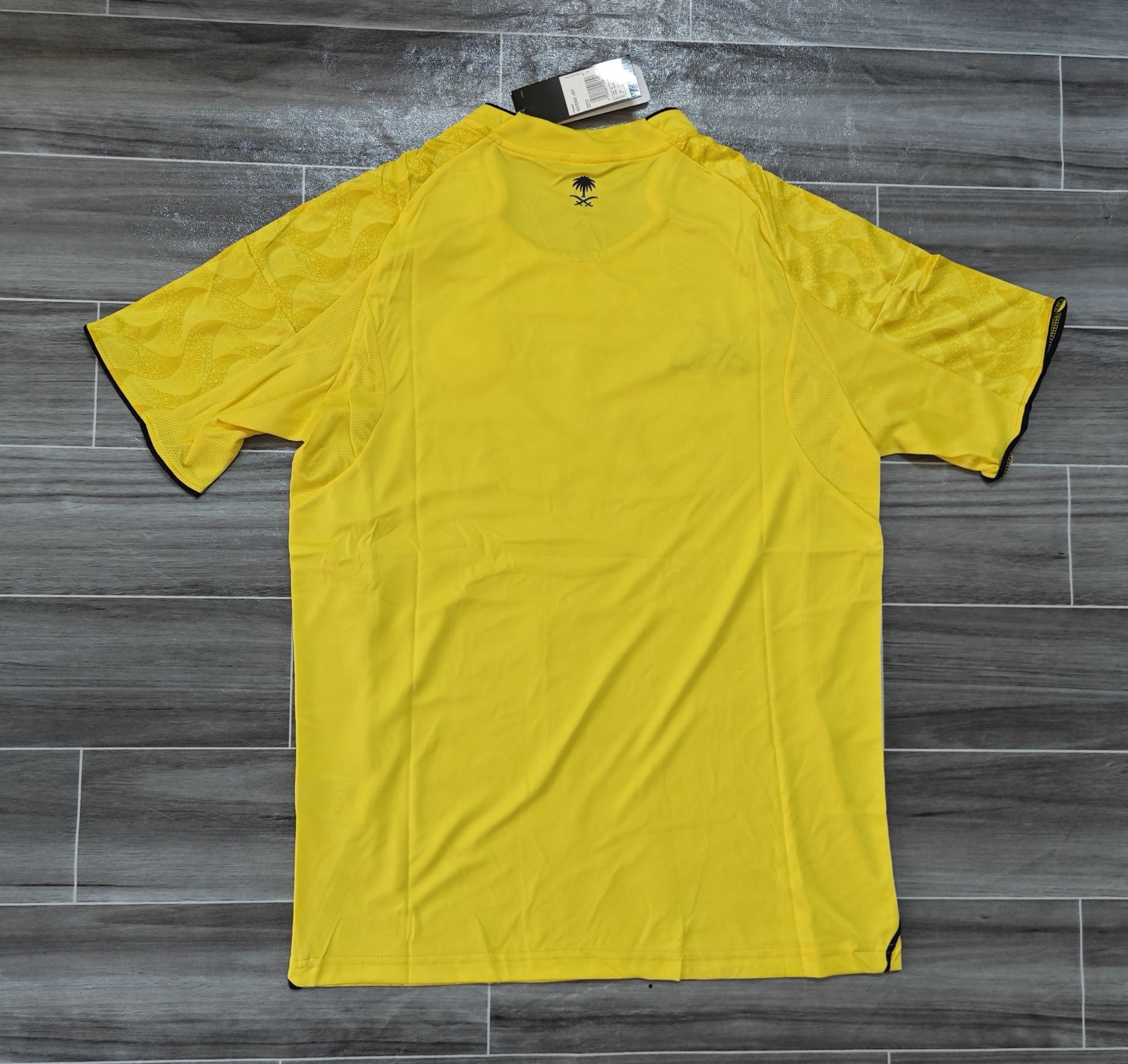 Al Nassr FC 25/26 Home Jersey – Yellow Edition - Image 2