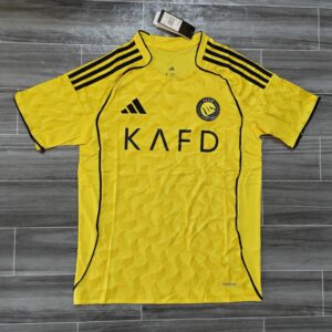 Al Nassr FC 25/26 Home Jersey – Yellow Edition