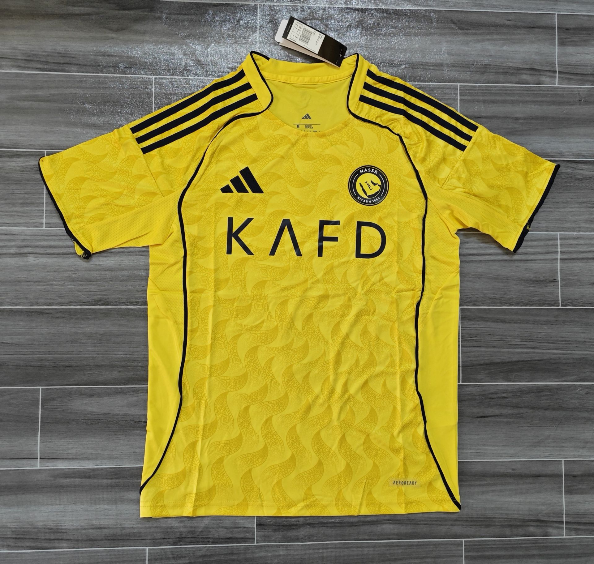 Al Nassr FC 25/26 Home Jersey – Yellow Edition