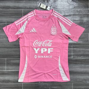 Argentina 2025/26 Pink Training Jersey – Official AFA Performance Shirt