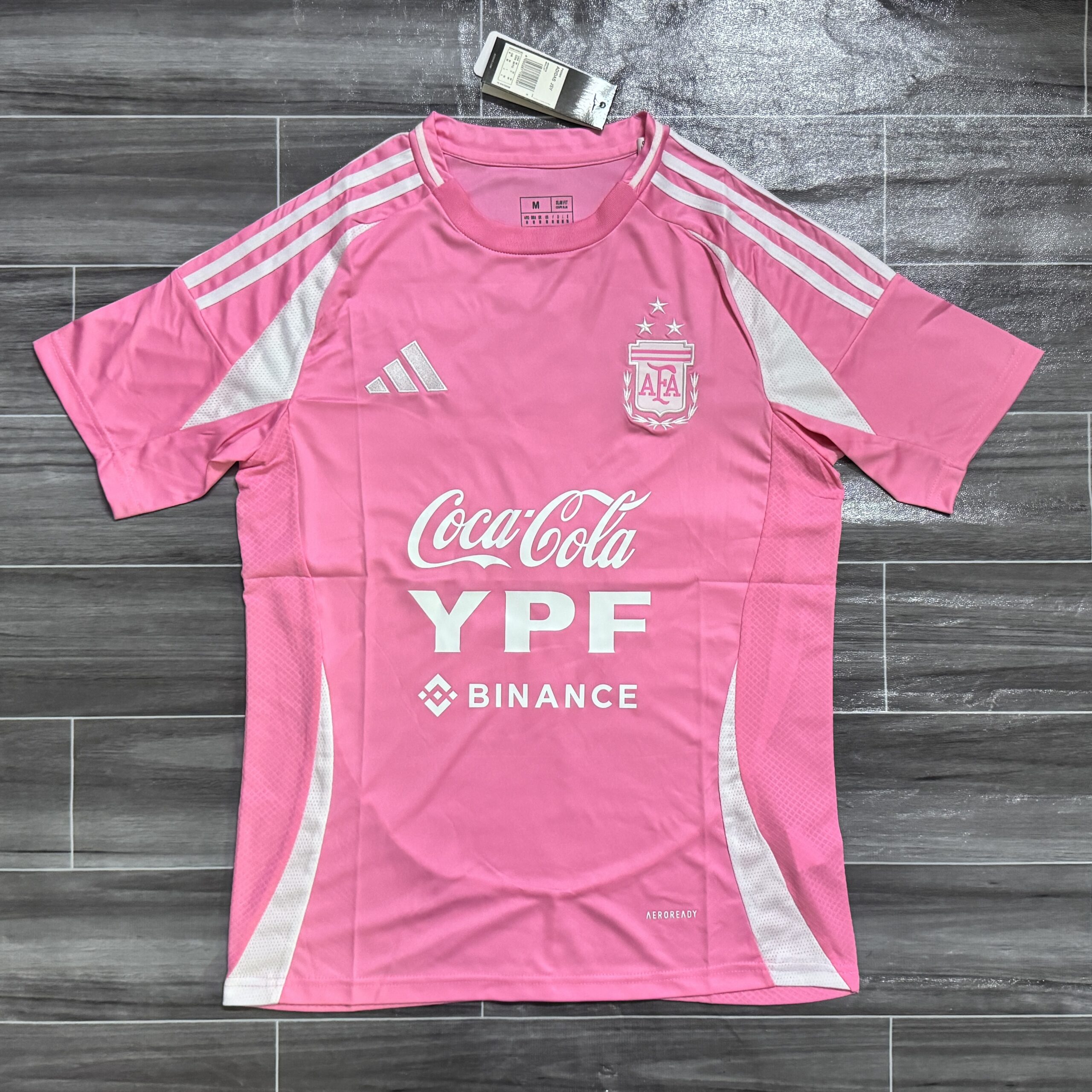 Argentina 2025/26 Pink Training Jersey – Official AFA Performance Shirt