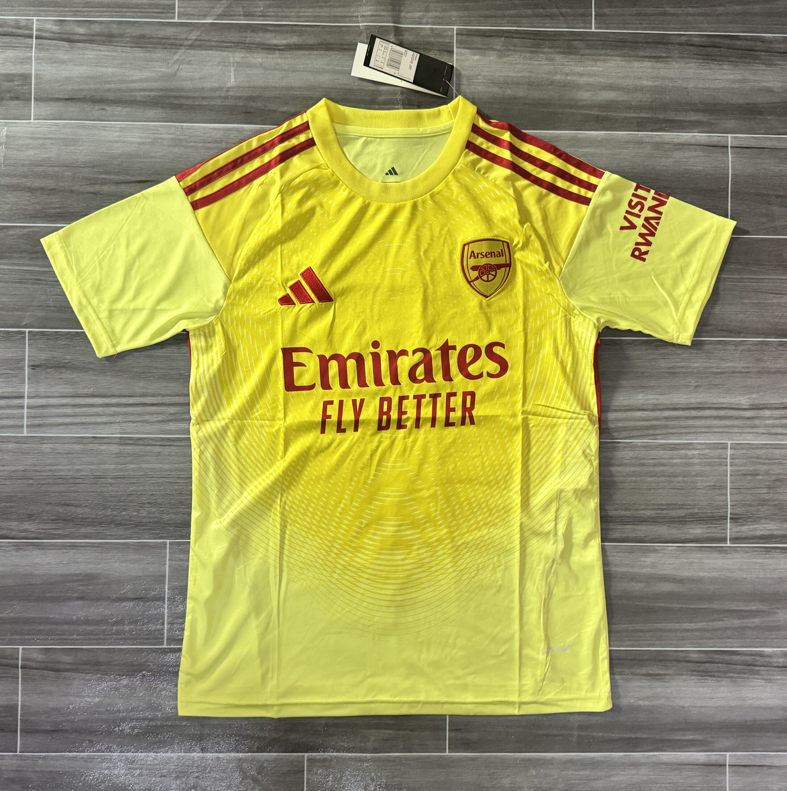 Arsenal Yellow Away Jersey 25/26