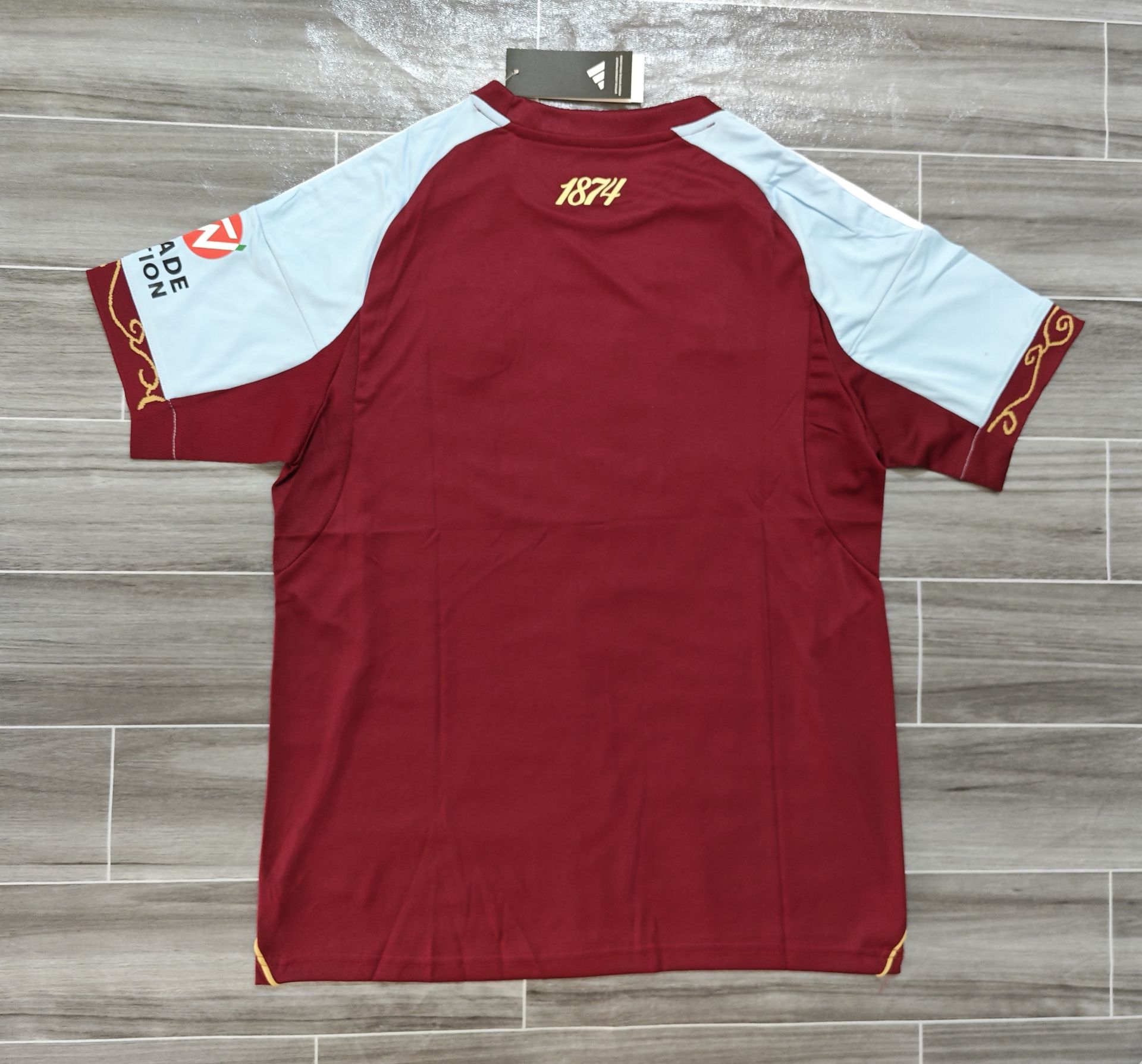 Aston Villa 2025/26 Home Jersey – Official Premier League Kit - Image 2