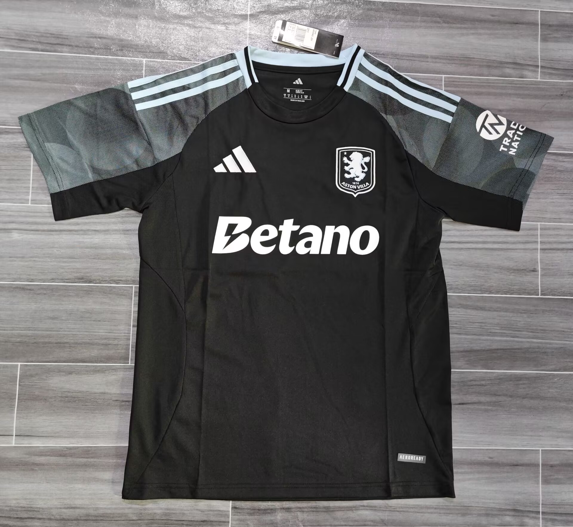 Aston Villa 2025/26 Black Edition Jersey – Modern Alternate Kit