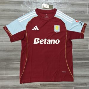Aston Villa 2025/26 Home Jersey – Official Premier League Kit