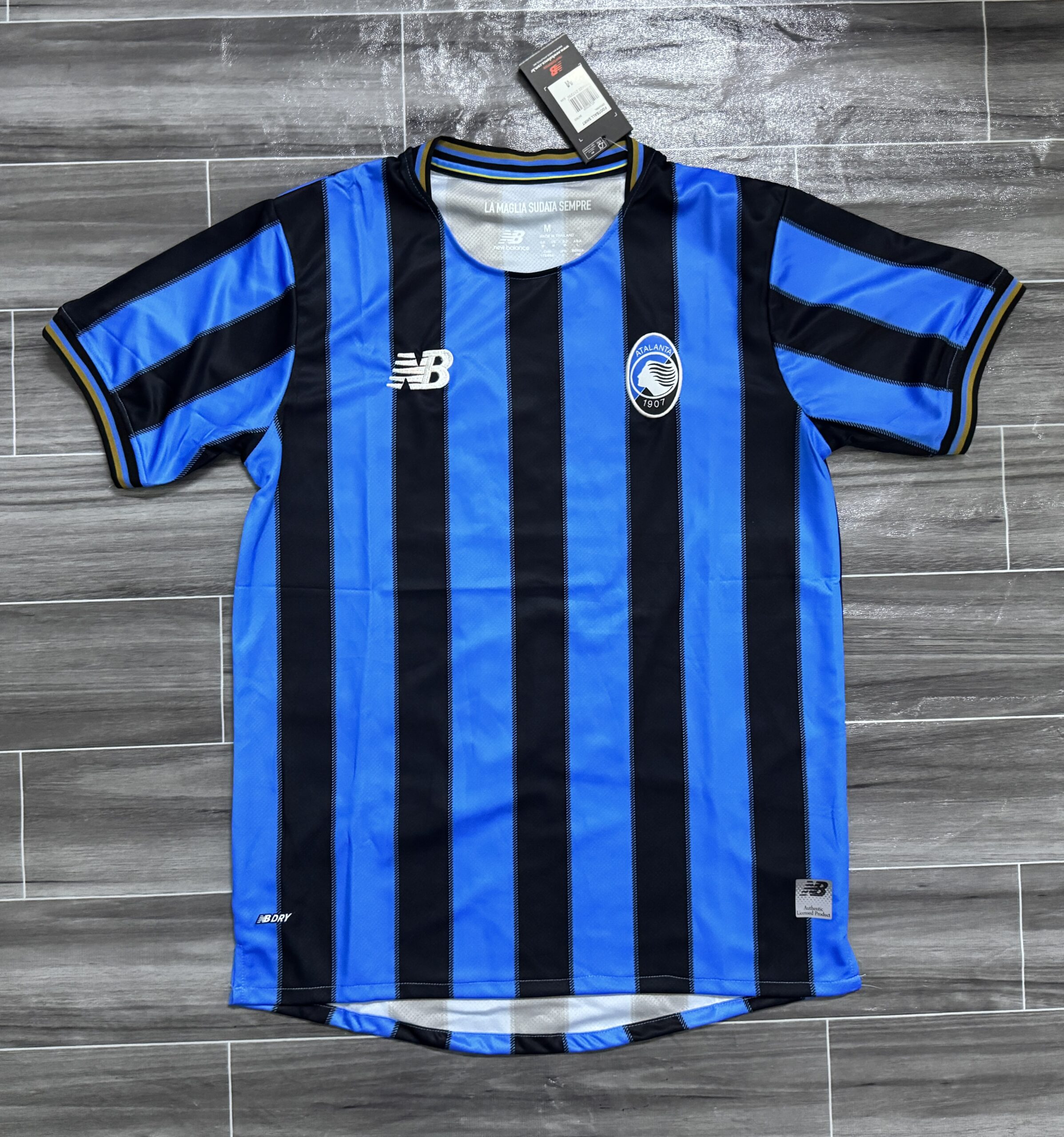 Atalanta 2025/26 Home Jersey – Official Serie A Football Shirt