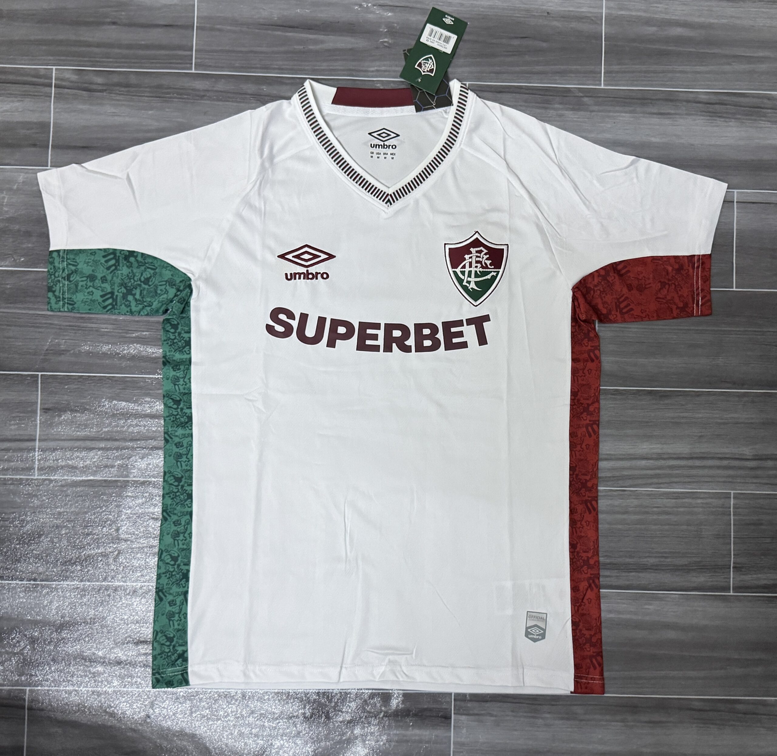 Fluminense 2025/26 Away Jersey – Official Brazilian Alternate Football Shirt