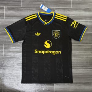 Manchester United Black Third Jersey 25/26