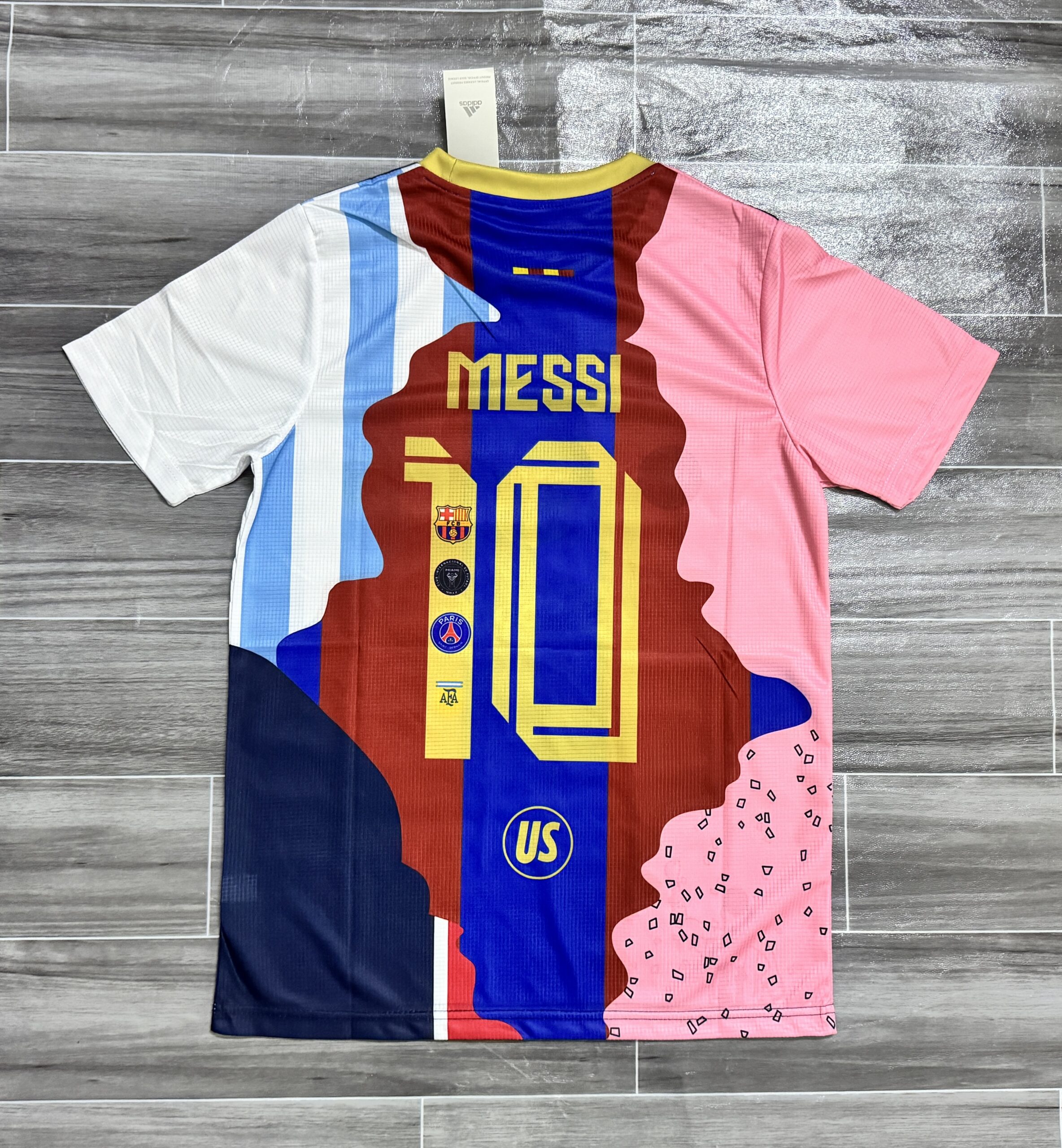 Leo Messi Tribute Jersey – Inter Miami x Barça x PSG x Argentina - Image 2