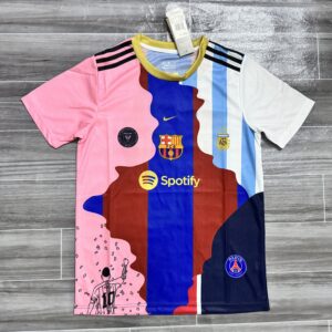 Leo Messi Tribute Jersey – Inter Miami x Barça x PSG x Argentina
