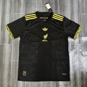 Mexico Black Soccer Jersey 2025 – Sleek Mexican Football Shirt