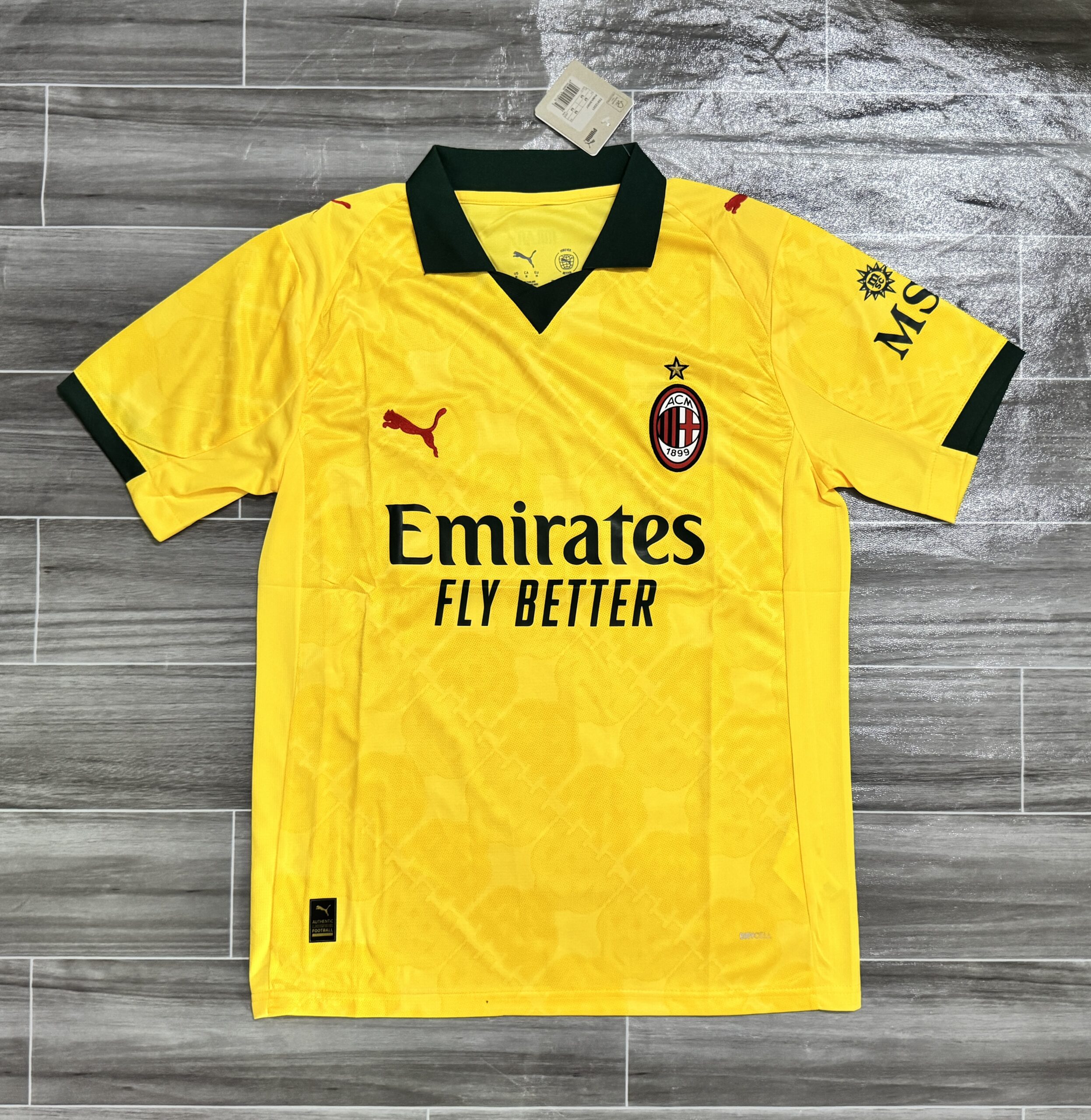 AC Milan 2025 Third Soccer Jersey – Official Rossoneri Third Kit