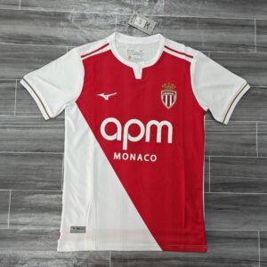 AS Monaco Home Soccer Jersey 2025/26 – Official Les Monégasques Football Shirt