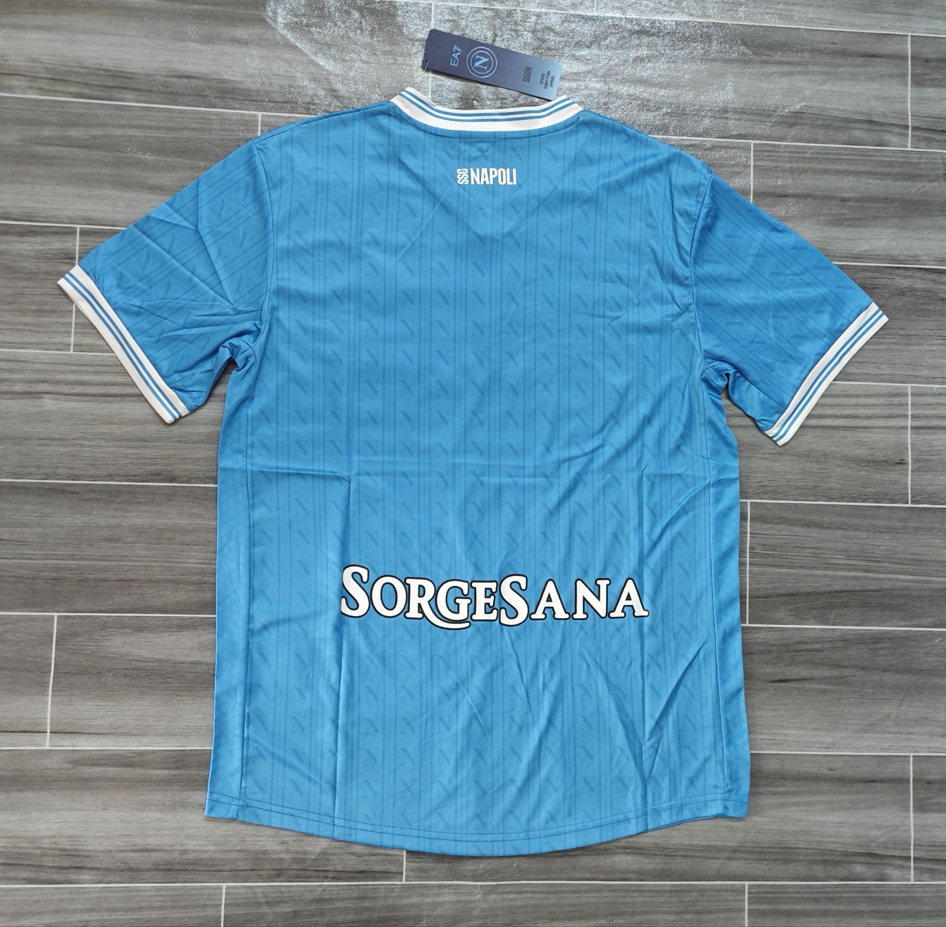 Napoli Home Soccer Jersey 2025 – Official Partenopei Football Shirt - Image 2
