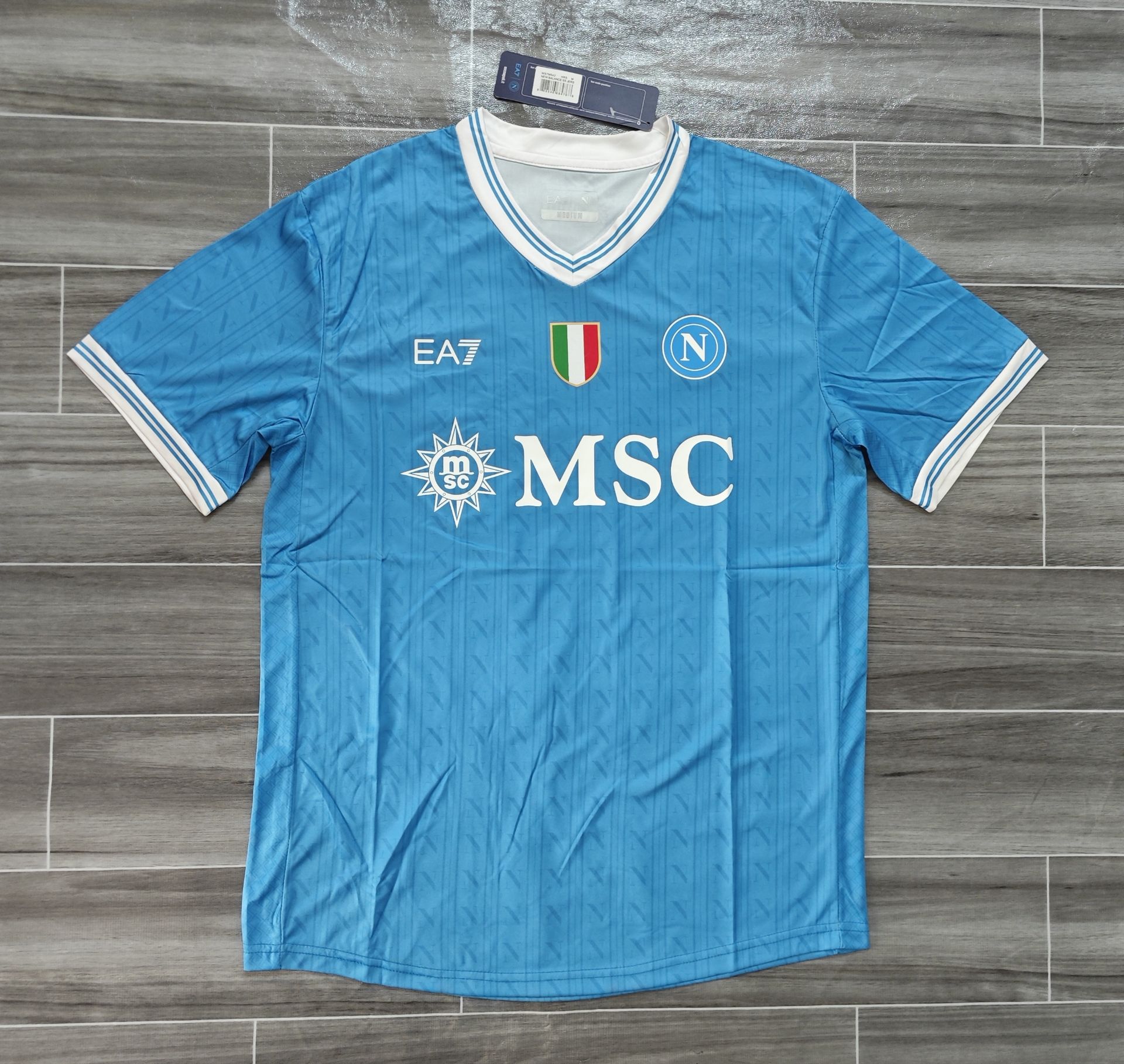 Napoli Home Soccer Jersey 2025 – Official Partenopei Football Shirt