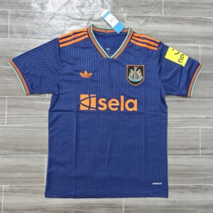 Newcastle United 2025 Away Soccer Jersey – Official Magpies Alternative Shirt
