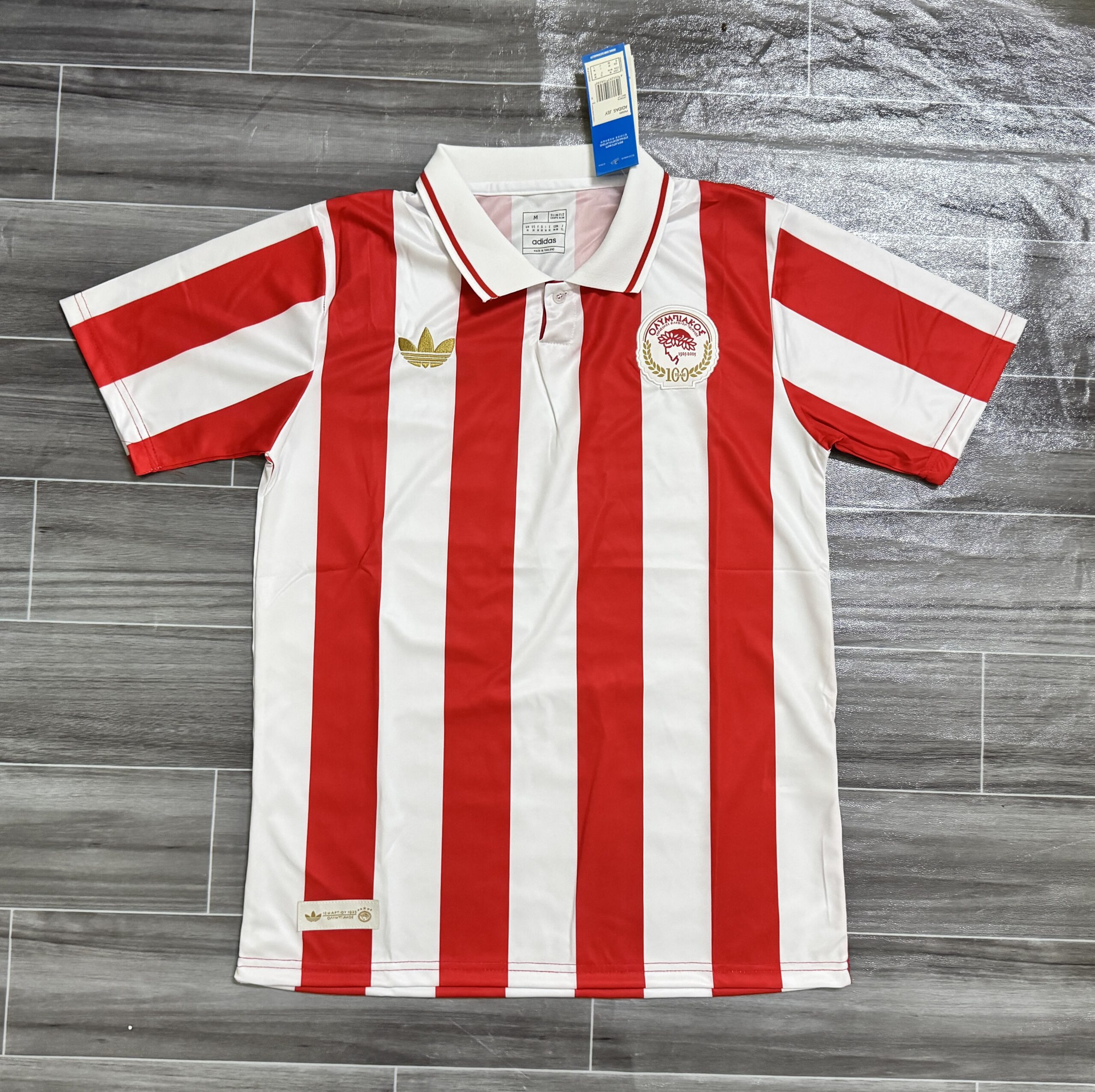 Olympiacos Home Soccer Jersey 2025 – Official Greek Reds Football Shirt
