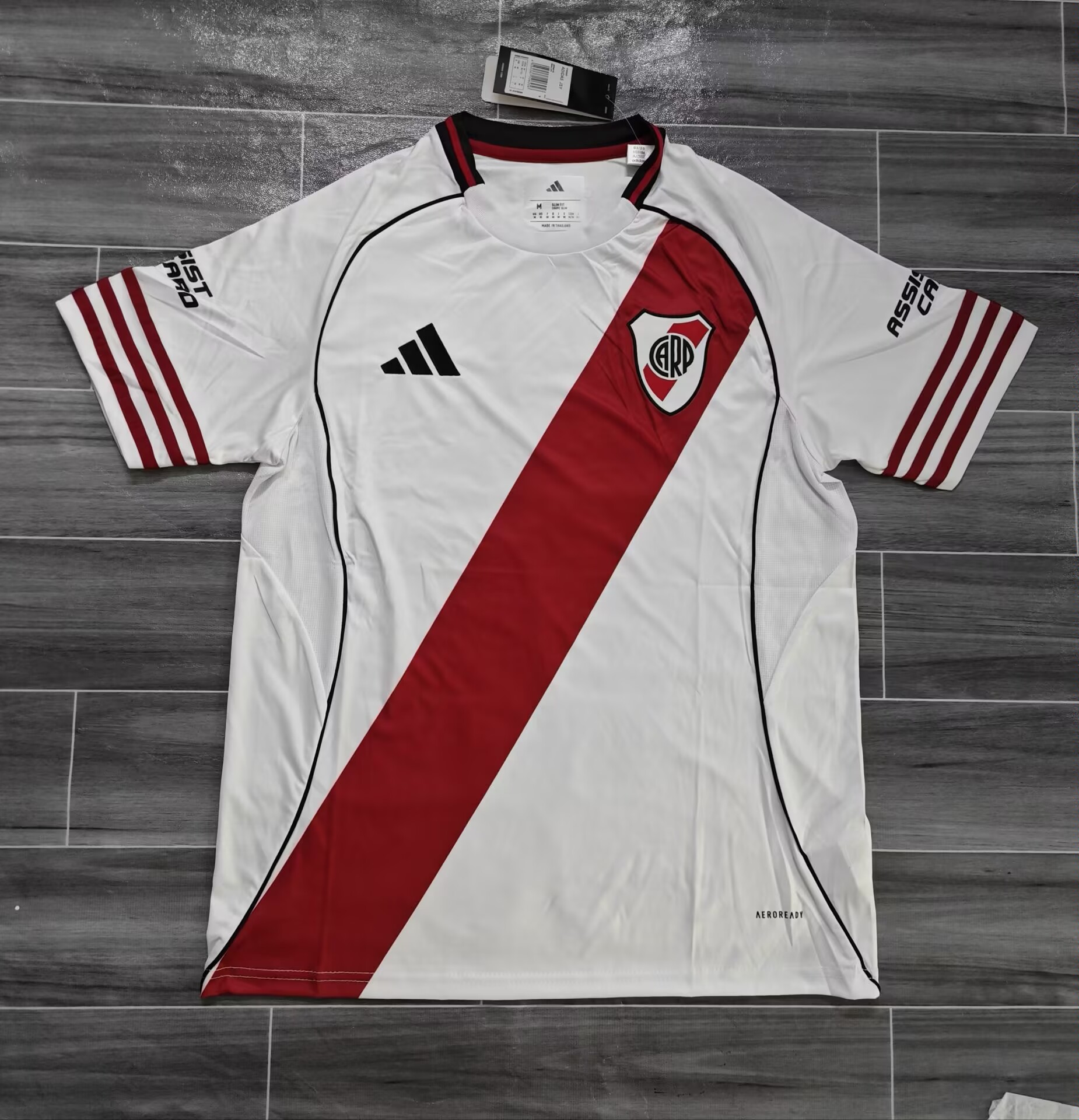 River Plate Home Soccer Jersey 2025 – Official Los Millonarios Football Shirt