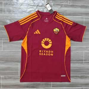 AS Roma Home Soccer Jersey 2025 – Official Giallorossi Football Shirt