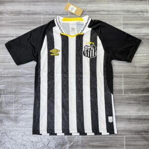 Santos FC Home Soccer Jersey 2025 – Official Peixe Football Shirt