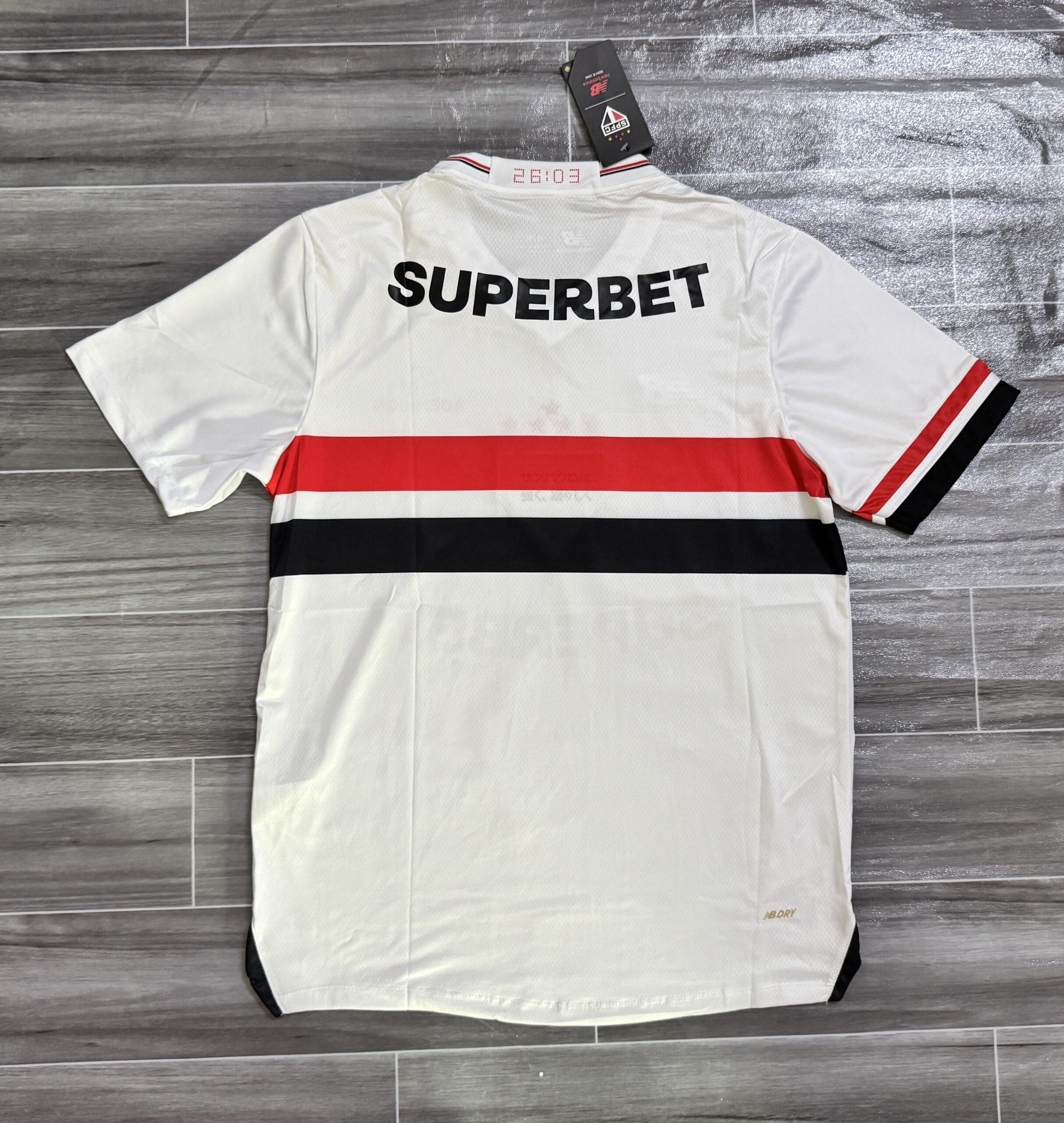 São Paulo FC Home Soccer Jersey 2025 – Official Tricolor Football Shirt - Image 2