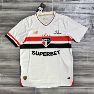 São Paulo FC Home Soccer Jersey 2025 – Official Tricolor Football Shirt
