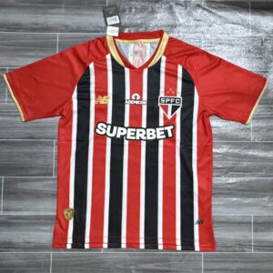 São Paulo FC 2025 Away Soccer Jersey – Official Tricolor Alternative Shirt