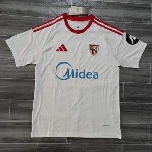 Sevilla FC Home Soccer Jersey 2025 – Official Los Rojiblancos Football Shirt