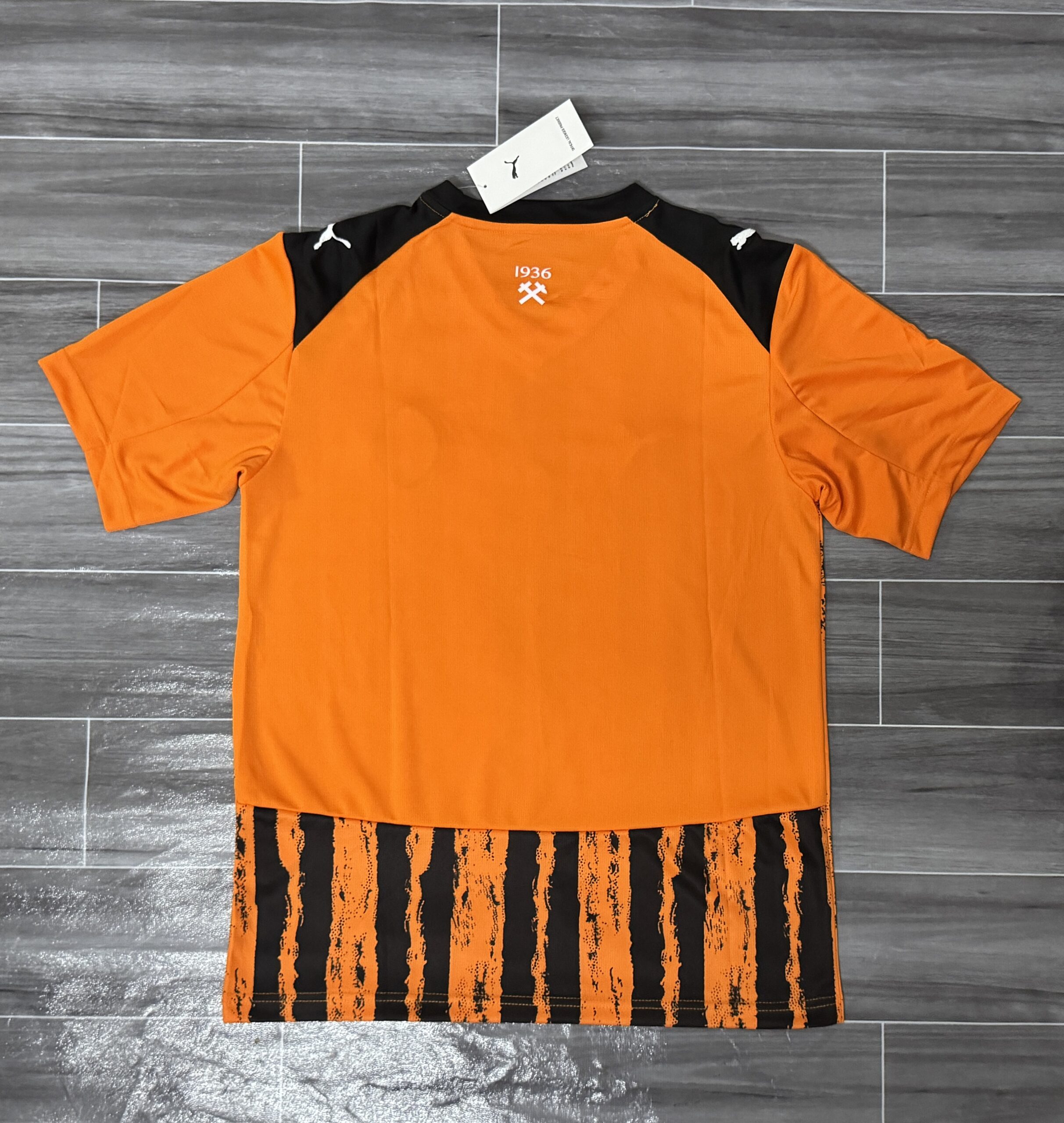 Shakhtar Donetsk Home Soccer Jersey 2025 – Official Orange-Black Football Shirt - Image 2