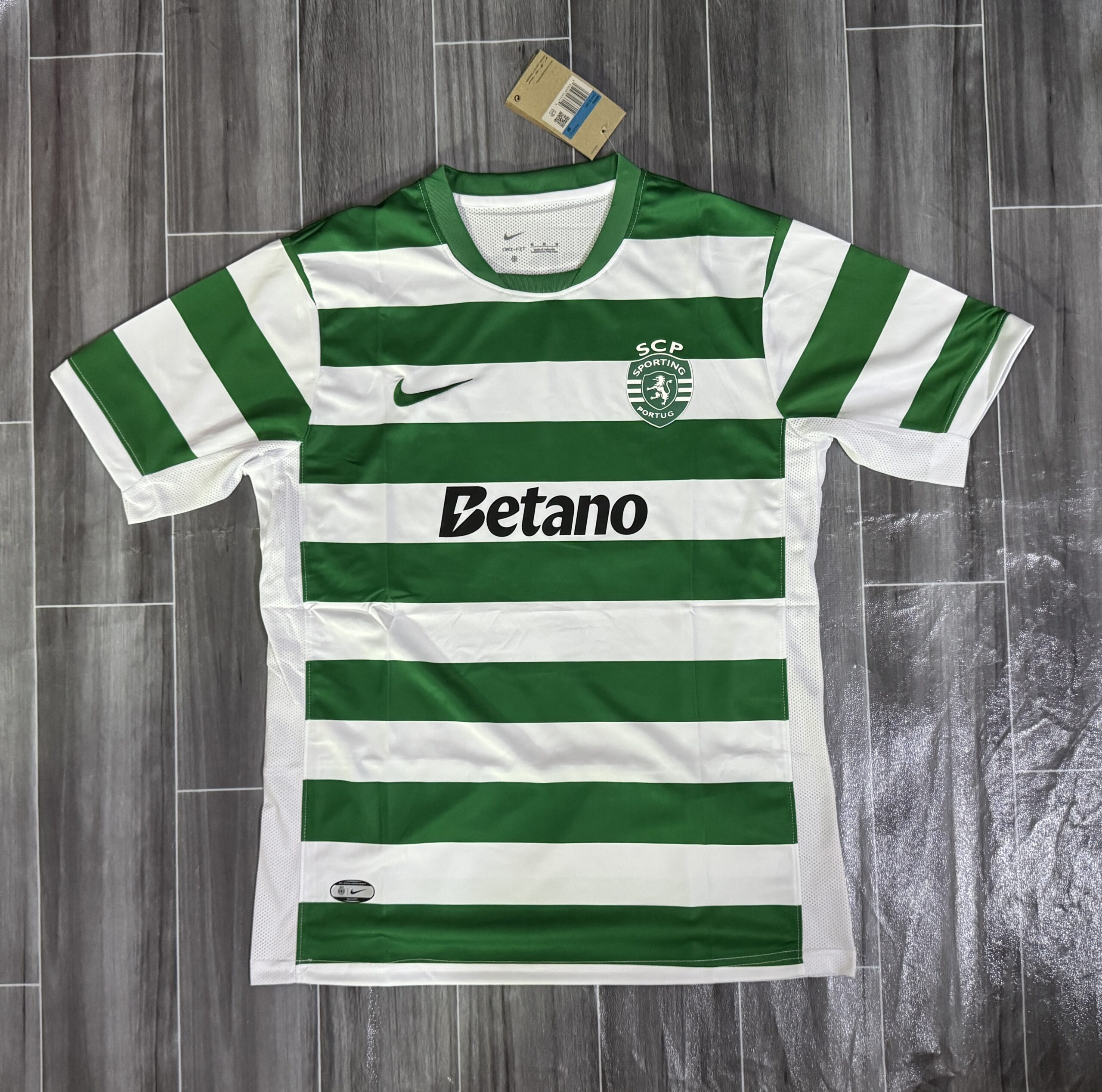 Sporting CP Home Soccer Jersey 2025 – Official Lions Football Shirt